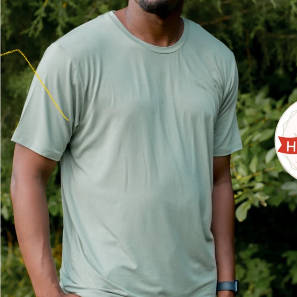 Kyte BABY Men's Sage (Thyme) Green Short Sleeve Tee